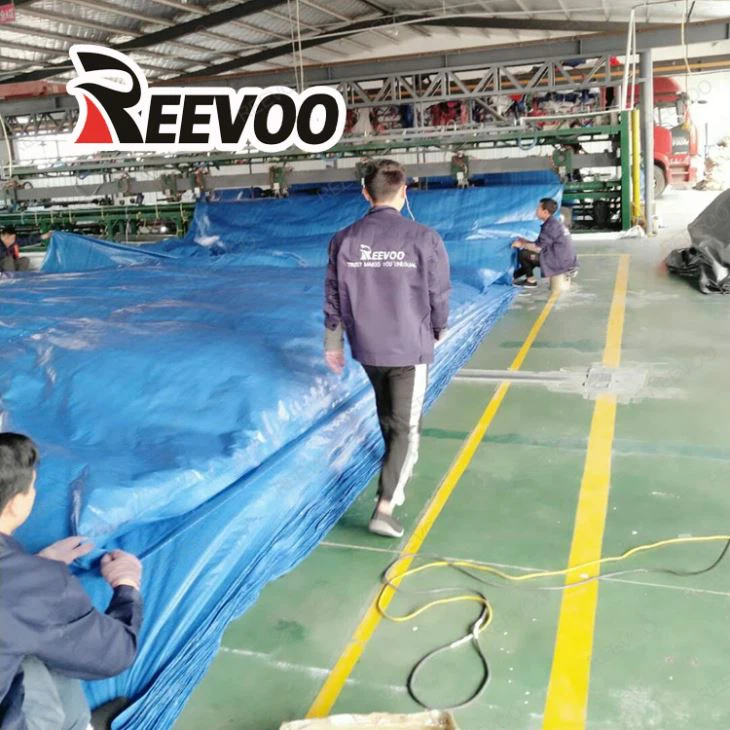 Yas PE Tarpaulin Daim Ntawv Daim Npog Npog